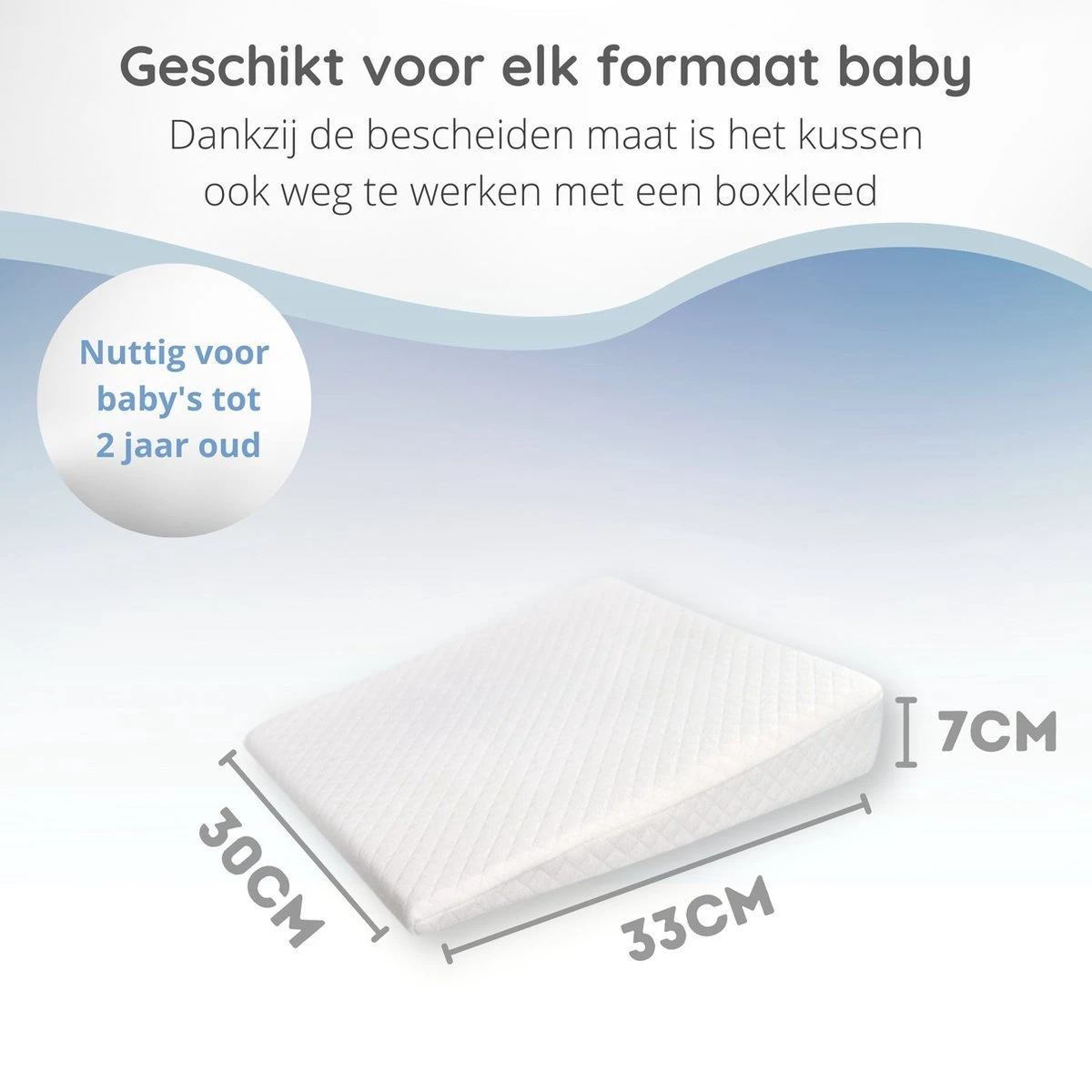 Reflux Kussen RECHT – Hellend Kussen – Matrasverhoger – Wigkussen – Zwangerschapskussen – Zijslaapkussen – Slaapkussen Baby – Voedingskussen – Hoofdkussen Baby – Anti Reflux – Verhogend Kussen Baby – Kraamcadeau – Cadeautip 5 Reflux Kussen RECHT – Hellend Kussen – Matrasverhoger – Wigkussen – Zwangerschapskussen – Zijslaapkussen – Slaapkussen Baby – Voedingskussen – Hoofdkussen Baby – Anti Reflux – Verhogend Kussen Baby – Kraamcadeau – Cadeautip - Afbeelding 3