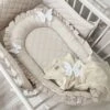 Dolly Babynestje Ruches Beige New!