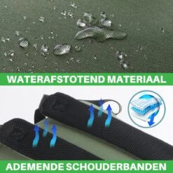 Brisby Slijtvaste Luiertas – Verzorgingstas – Met Buggymontage - Groen -Babyproducten Korting 1200x1200 38