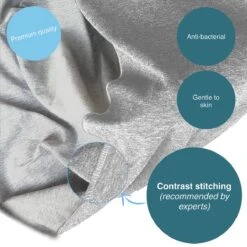 Makimaja Baby Sling - Licht Grijs - Hoge Kwaliteit 100% Natuurlijk Katoen Baby Sling - Baby Sling Pasgeborenen En Baby's Tot 15 Kg - Plus Inclusief: Baby Slabbetje -Babyproducten Korting 1200x1200 461