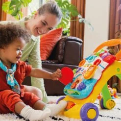 VTech 2 In 1 Baby Walker - Educatief Babyspeelgoed - Loopwagen Met Licht -Babyproducten Korting 1200x1200 689