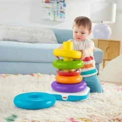Fisher Price Fisher-Price Stapelringen - Grote Kleurenringpiramide 23 Fisher Price Fisher-Price Stapelringen - Grote Kleurenringpiramide -Babyproducten Korting 1200x1200 752