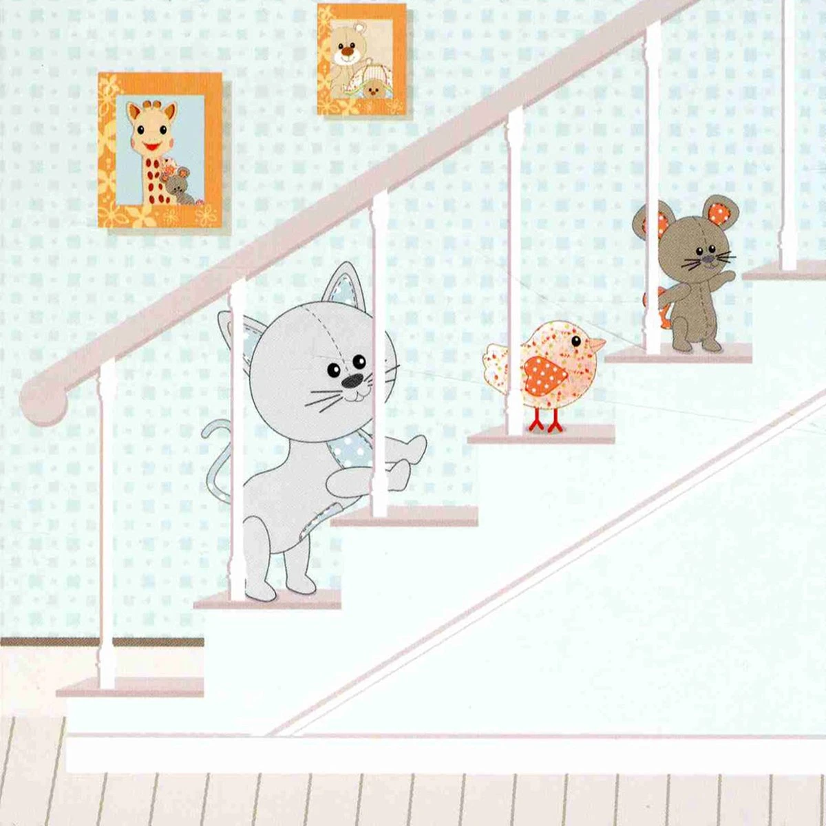 Baby Voelboekje: Welterusten, Sophie. 0+ 5 Baby Voelboekje: Welterusten, Sophie. 0+ - Afbeelding 3