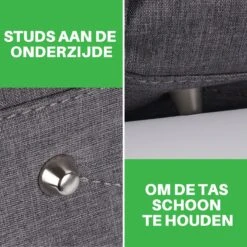 Brisby Slijtvaste Luiertas - Verzorgingstas Groot - Grijs - Inclusief Verschoonmatje - Isoleervakken - Fopspeen Houder - Makkelijk Te Bevestigen Aan De Kinderwagen 12 Brisby Slijtvaste Luiertas - Verzorgingstas Groot - Grijs - Inclusief Verschoonmatje - Isoleervakken - Fopspeen Houder - Makkelijk Te Bevestigen Aan De Kinderwagen -Babyproducten Korting 1200x1200 9