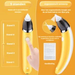 Premium Elektrische Oplaadbare Neus Reiniger Voor Baby En Kinderen - Inclusief Oplader, Handleiding En Batterijen - Hygiënische Neusreiniger - Baby Aspirator - Neuszuiger - Baby Neuspompje - Toetenveger - Baby Neusreiniger - Geel - Neusspoeler 14 Premium Elektrische Oplaadbare Neus Reiniger Voor Baby En Kinderen - Inclusief Oplader, Handleiding En Batterijen - Hygiënische Neusreiniger - Baby Aspirator - Neuszuiger - Baby Neuspompje - Toetenveger - Baby Neusreiniger - Geel - Neusspoeler -Babyproducten Korting 1200x1200 929