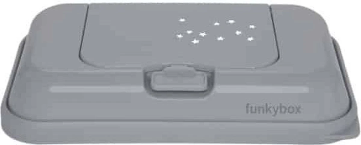 Funkybox - Billendoekjes Doosje - To Go - Grey - Little Stars 15 Funkybox - Billendoekjes Doosje - To Go - Grey - Little Stars - Afbeelding 13