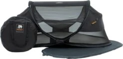 Deryan Baby Luxe Campingbedje – Inclusief Zelfopblaasbare Matras - Zwart -Babyproducten Korting 1200x576