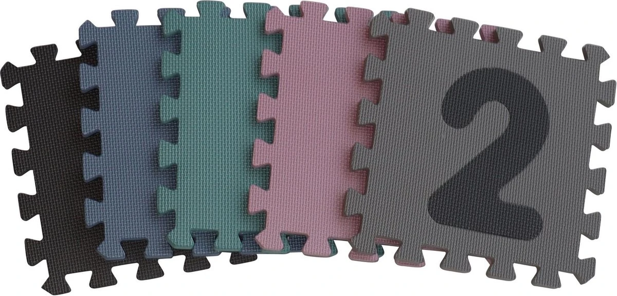 Babydan Speelkleed - Speelmat - Puzzelmat Foam - Blauw 4 Babydan Speelkleed - Speelmat - Puzzelmat Foam - Blauw - Afbeelding 3