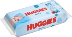 Huggies Billendoekjes - Pure 99% Water - 18 X 56 Stuks - 1008 Doekjes - Voordeelverpakking -Babyproducten Korting 1200x622