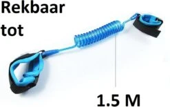 Merkloos Handig Polsbandje Voor Kinderen - Veilig Polstuigje - Pols Armband Kind / Kids - Looplijn Baby / Peuter - Loopdraad - Harnas - Universeel Kinder Tuigje -Babyproducten Korting 1200x753