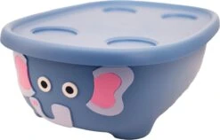 Prince Lionheart Tubimal® Met Hangmat | Baby & Peuter Badje | Opbergruimte Met Deksel | Stapelbaar | Herbruikbaar - Blauw / Olifant -Babyproducten Korting 1200x770 1