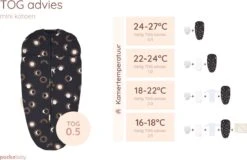 Puckababy Inbakerslaapzak Original Mini - 3-6 Maanden - Cotton - Eclipse Night -Babyproducten Korting 1200x777 15