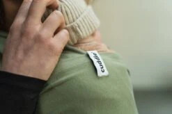 Cuddie Baby Draagdoek - Premium Organic Baby Draagdoek Gemaakt Van Bio Katoen - Newborns Tot 15 Kg - Baby Cadeau - Met Wenskaart - Olive -Babyproducten Korting 1200x799 19