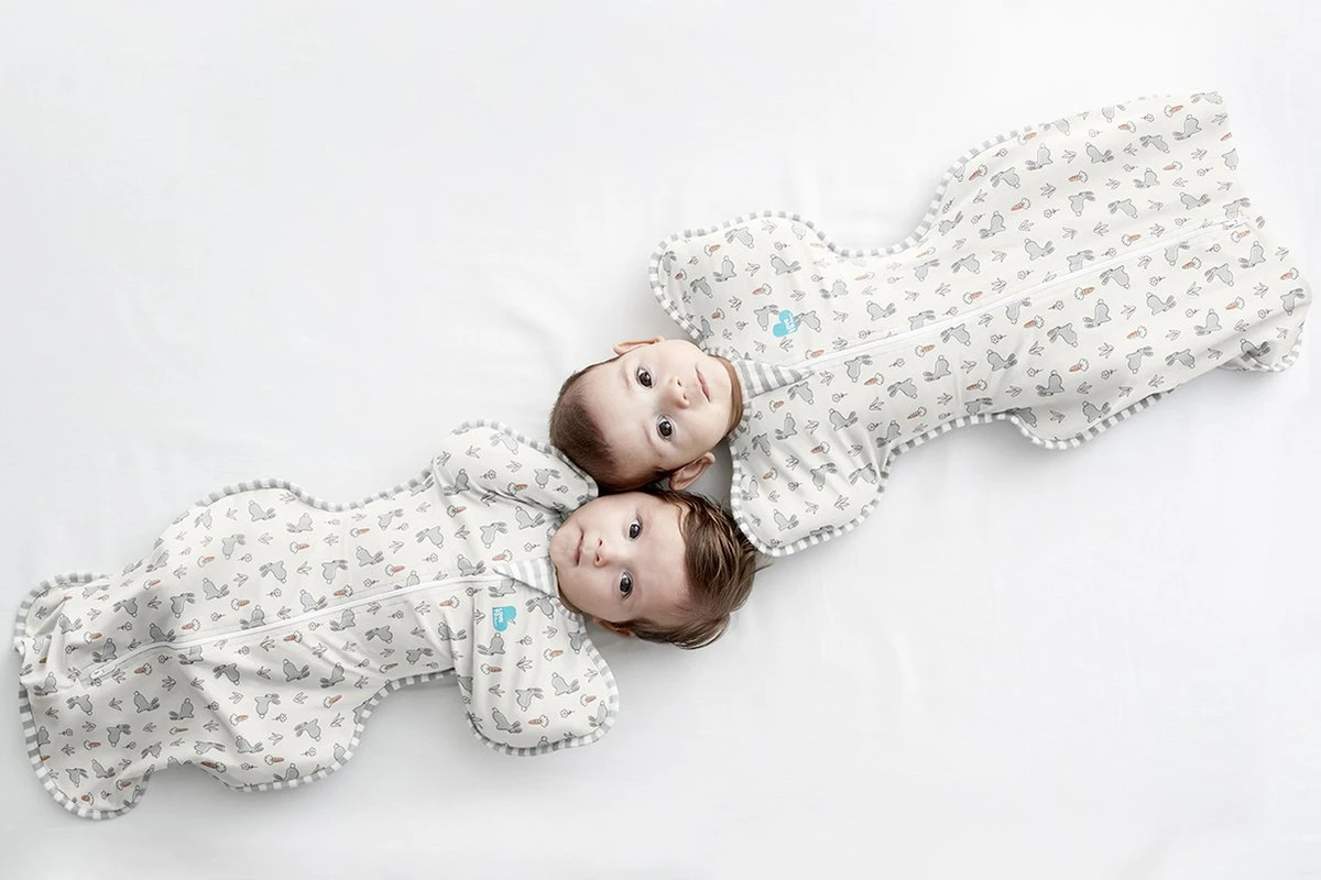 Love To Dream™ Babyslaapzak Swaddle Up™ - Inbakeren - Baby 3-6 Maanden - 6-8.5 Kg - All Season - Bunny 5 Love To Dream™ Babyslaapzak Swaddle Up™ - Inbakeren - Baby 3-6 Maanden - 6-8.5 Kg - All Season - Bunny - Afbeelding 3