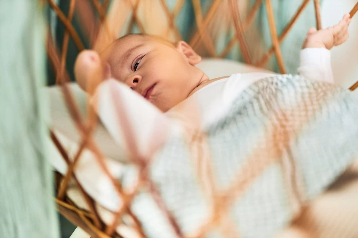 Jollein Baby Laken Wieg 75x100cm Snake - Ash Green 9 Jollein Baby Laken Wieg 75x100cm Snake - Ash Green - Afbeelding 7