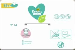 Pampers® Pampers - Sensitive - Billendoekjes - 1872 Doekjes - 36 X 52 -Babyproducten Korting 1200x810 4