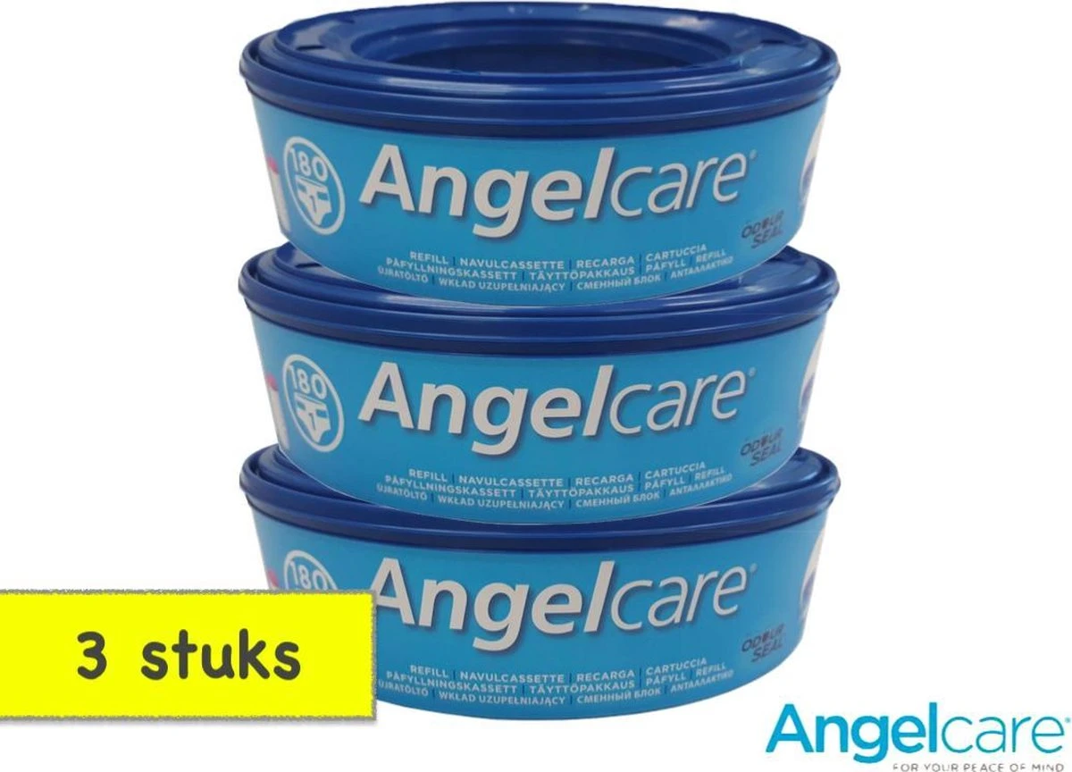 Angelcare Navulcassettes 3-pack 4 Angelcare Navulcassettes 3-pack - Afbeelding 2
