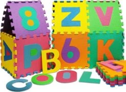 Merkloos Speelmat 86 Delig Puzzelmat -Babyproducten Korting 1200x885