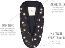 Puckababy Inbakerslaapzak Original Mini - 3-6 Maanden - Cotton - Eclipse Night -Babyproducten Korting 1200x898 8