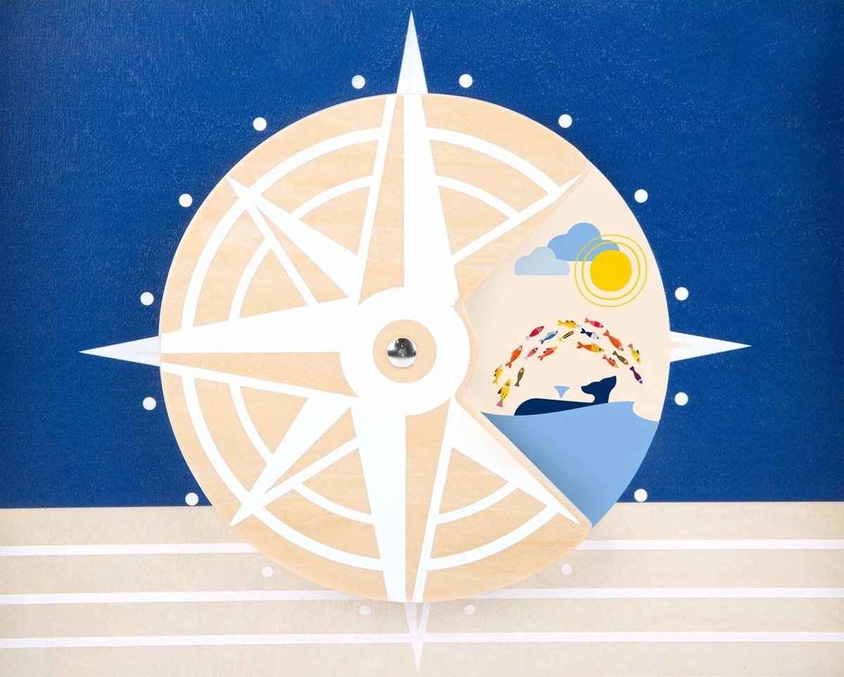 Baby Walvis Loopwagen - Houten Speelgoed Vanaf 1 Jaar 8 Baby Walvis Loopwagen - Houten Speelgoed Vanaf 1 Jaar - Afbeelding 6