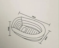 Bambino© Opblaasbaar Babybad - Lichtgrijs - 78 X 52 X 30 Cm | Ideaal Voor Op Reis | 0-12 Maanden 7 Bambino© Opblaasbaar Babybad - Lichtgrijs - 78 X 52 X 30 Cm | Ideaal Voor Op Reis | 0-12 Maanden -Babyproducten Korting 1200x971 2