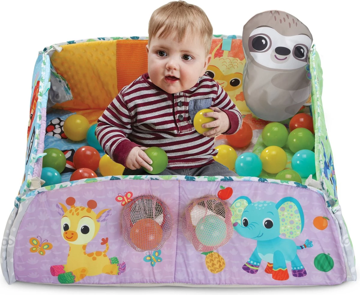 VTech Baby Dierenvriendjes Speelmat 7-in-1 - Interactief Babyspeelgoed - 0 Tot 3 Jaar - Babygym 6 VTech Baby Dierenvriendjes Speelmat 7-in-1 - Interactief Babyspeelgoed - 0 Tot 3 Jaar - Babygym - Afbeelding 4