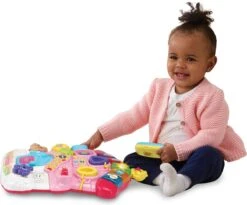VTech 2 In 1 Baby Walker - Educatief Babyspeelgoed - Roze - 9 Tot 36 Maanden -Babyproducten Korting 1200x996 2
