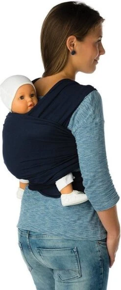 Babylonia Draagdoek - Tricot-Slen - Jeansblauw 26 Babylonia Draagdoek - Tricot-Slen - Jeansblauw -Babyproducten Korting 501x1200