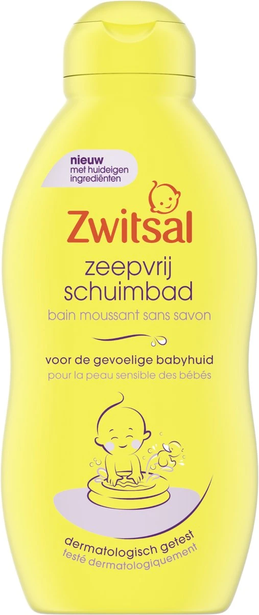 Zwitsal - Zeepvrij Schuimbad - 3 X 200 Ml 6 Zwitsal - Zeepvrij Schuimbad - 3 X 200 Ml - Afbeelding 4