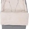 Koeka Oslo Voetenzak Voor Buggy - Wafelstof Met Teddy - Grijs -Babyproducten Korting 566x1200