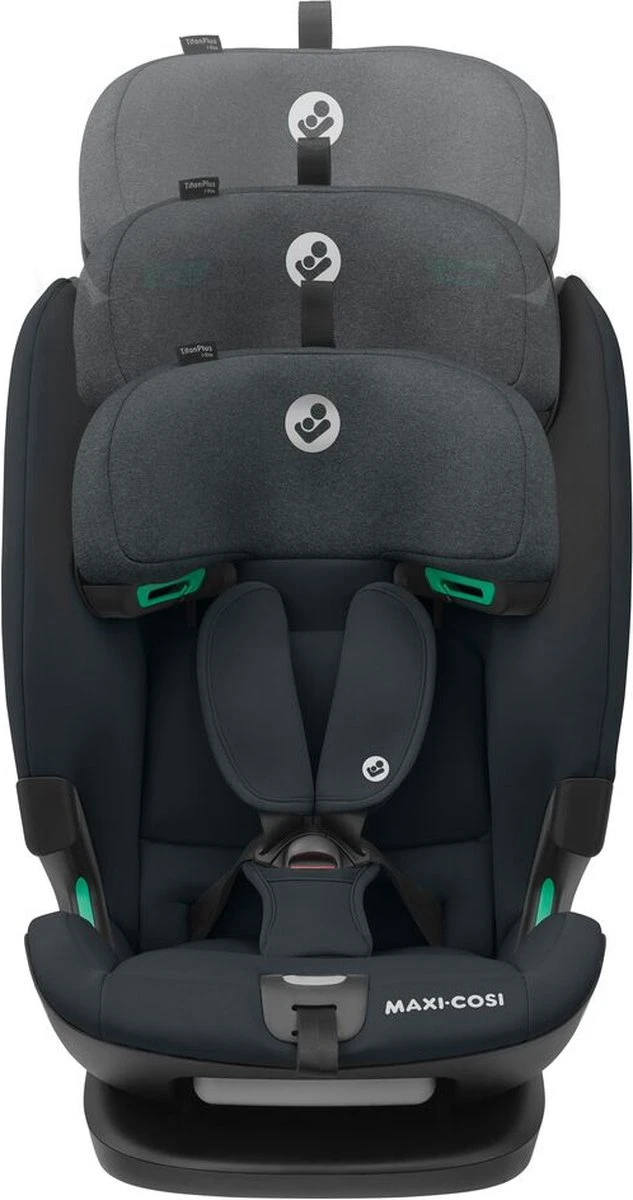 Maxi-Cosi Titan Plus I-Size Autostoeltje - Authentic Graphite - Vanaf Ca. 15 Maanden Tot 12 Jaar 9 Maxi-Cosi Titan Plus I-Size Autostoeltje - Authentic Graphite - Vanaf Ca. 15 Maanden Tot 12 Jaar - Afbeelding 7