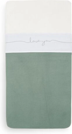 Jollein Baby Laken Ledikant 120x150cm Love You - Grey -Babyproducten Korting 645x1200 4