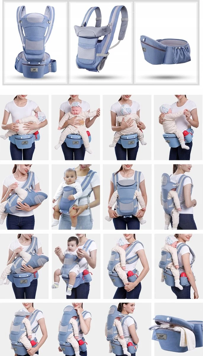 Merkloos Ergonomische Babydraagzak - 15 In 1 - Donkerblauw - 0 Tot 48 Maanden - Babydrager -Buikdrager En Rugdrager - Baby Draagzak - Ergonomisch - Heupdrager 8 Merkloos Ergonomische Babydraagzak - 15 In 1 - Donkerblauw - 0 Tot 48 Maanden - Babydrager -Buikdrager En Rugdrager - Baby Draagzak - Ergonomisch - Heupdrager - Afbeelding 6