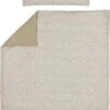 Meyco - Dekbedovertrek Ledikant - Cheetah/Uni - Taupe - 100x135cm