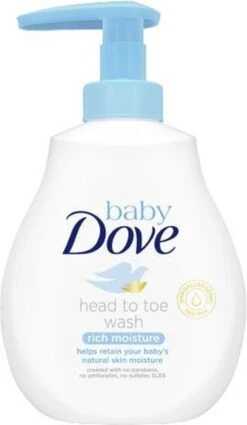 Dove - Baby (Head To Toe Wash Rich Moisture ) Body (Head To Toe Wash Rich Moisture ) Baby (Head To Toe Wash Rich Moisture ) - 200ml -Babyproducten Korting 698x1200 1
