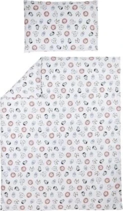 Meyco Animal Dekbedovertrek Peuter - 120x150 Cm -Babyproducten Korting 703x1200 5