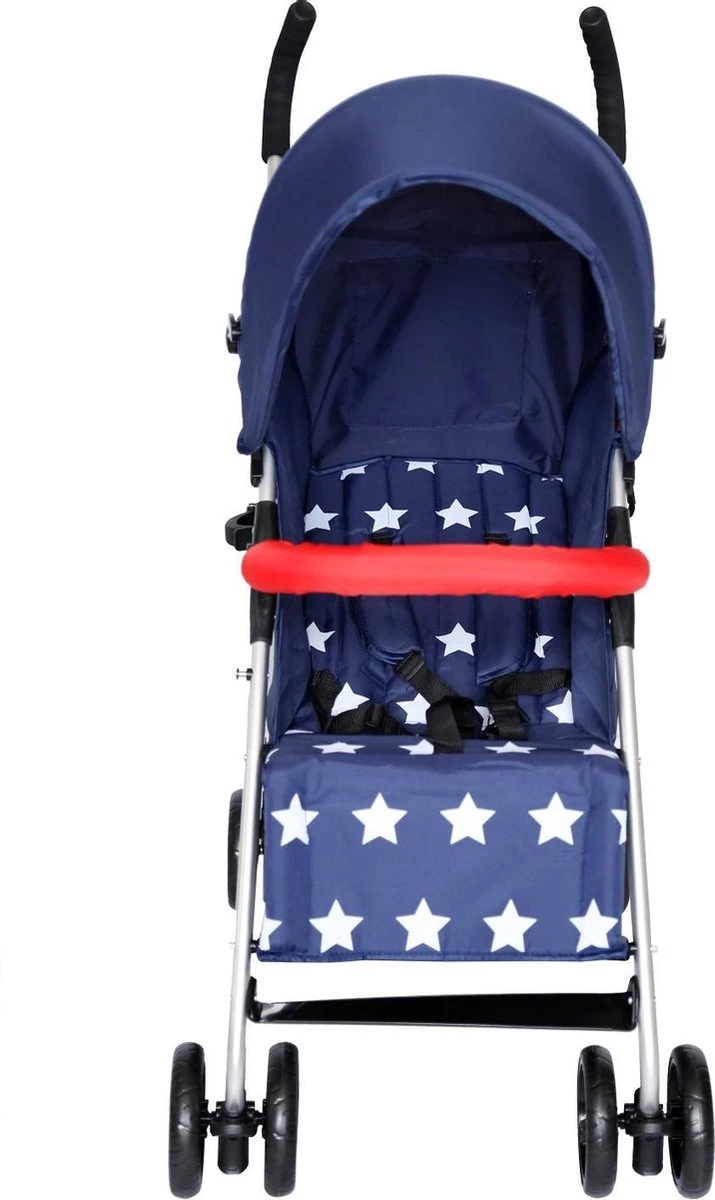 X Adventure Buggy Brava - Plooibuggy - Lichtgewicht - 4 Standen - Navy 3 X Adventure Buggy Brava - Plooibuggy - Lichtgewicht - 4 Standen - Navy