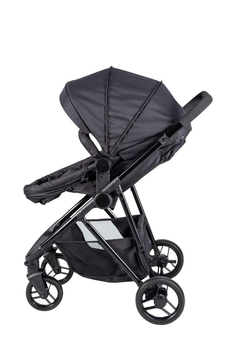 Bebies First Combi 3 In 1 Kinderwagen Optima- Zwart - Inc. Reiswieg, Zitting & Autostoel 14 Bebies First Combi 3 In 1 Kinderwagen Optima- Zwart - Inc. Reiswieg, Zitting & Autostoel - Afbeelding 12