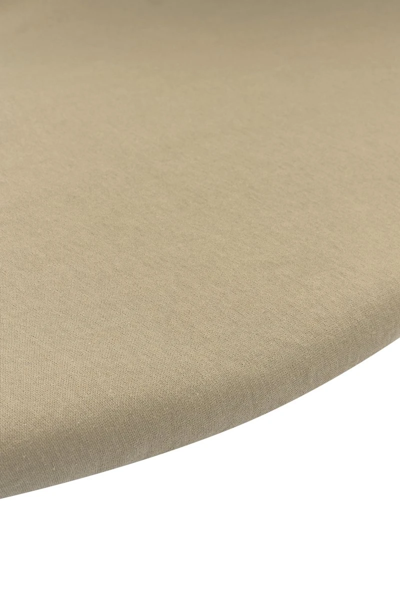 Meyco Jersey Hoeslaken Boxmatras Rond - 90/95cm - Taupe 3 Meyco Jersey Hoeslaken Boxmatras Rond - 90/95cm - Taupe