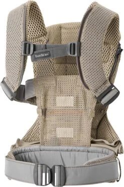 BabyBjörn Draagzak One Air - 3D Mesh - Grijs-beige -Babyproducten Korting 800x1200 41
