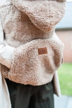 Bykay - Draagdoeken - Cover - Teddy Taupe - Winter Edition -Babyproducten Korting 800x1200 72
