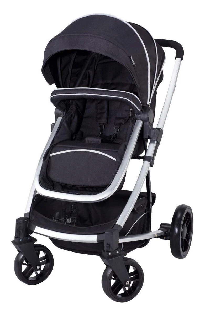 Bebies First Combi Kinderwagen Traffic - Zwart 5 Bebies First Combi Kinderwagen Traffic - Zwart - Afbeelding 3