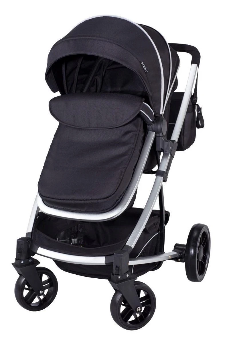 Bebies First Combi Kinderwagen Traffic - Zwart 6 Bebies First Combi Kinderwagen Traffic - Zwart - Afbeelding 4