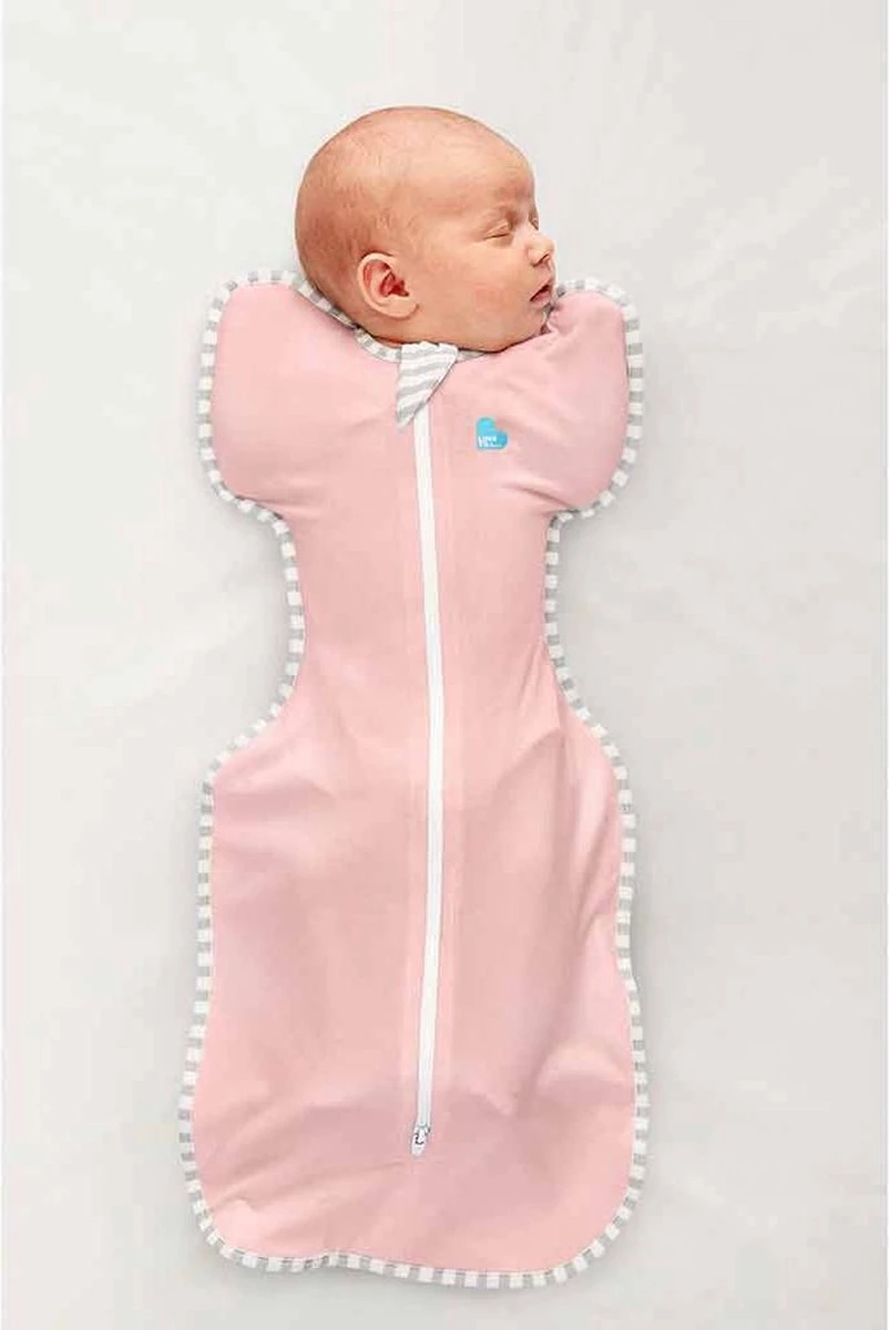 Love To Dream™ Babyslaapzak Swaddle Up™ - Inbakeren - Baby 0-3 Maanden - 3.5-6 Kg - All Season - Oud Roze 5 Love To Dream™ Babyslaapzak Swaddle Up™ - Inbakeren - Baby 0-3 Maanden - 3.5-6 Kg - All Season - Oud Roze - Afbeelding 3