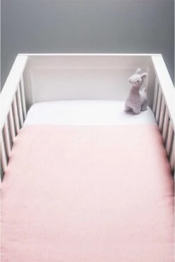 Jollein Baby Laken Ledikant 120x150cm Mini Dots - Blush Pink -Babyproducten Korting 802x1200 18
