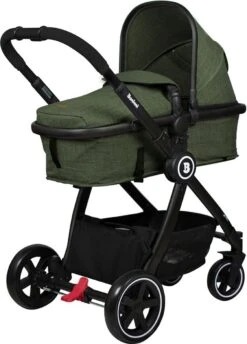Baninni Kinderwagen Otto 3 In 1 Olive Green 29 Baninni Kinderwagen Otto 3 In 1 Olive Green -Babyproducten Korting 861x1200 4