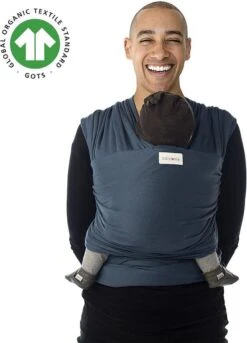 Babylonia Draagdoek - Tricot-Slen - Jeansblauw