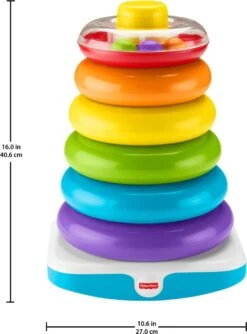 Fisher Price Fisher-Price Stapelringen - Grote Kleurenringpiramide 20 Fisher Price Fisher-Price Stapelringen - Grote Kleurenringpiramide -Babyproducten Korting 887x1200 3