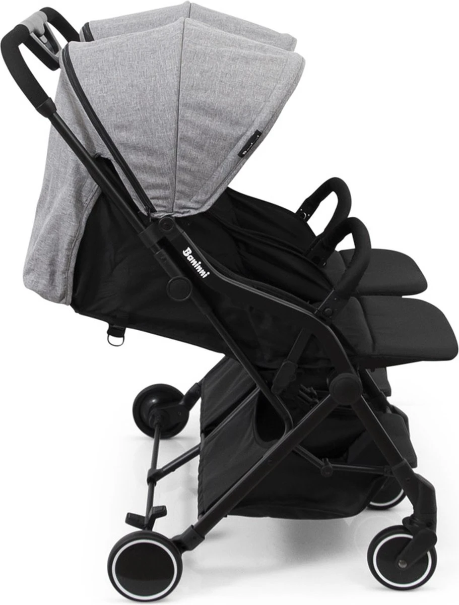 Baninni Duo Buggy Adige Grijs 10 Baninni Duo Buggy Adige Grijs - Afbeelding 8