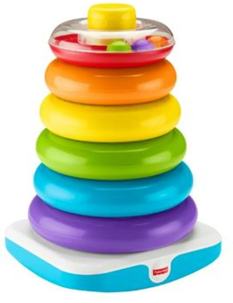 Fisher Price Fisher-Price Stapelringen - Grote Kleurenringpiramide 12 Fisher Price Fisher-Price Stapelringen - Grote Kleurenringpiramide - Afbeelding 10